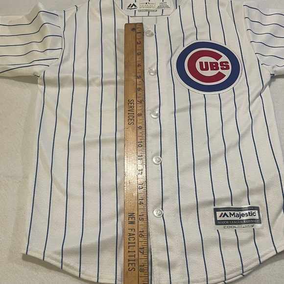 Majestic White and Blue Cubs Jersey Chris Bryant #17 - Picture 8 of 13